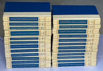 Set Of Compton's Encyclopedia (1970) - Complete 24 Volumes