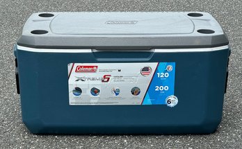 Coleman 120-Quart Xtreme 6 Cooler - In Blue - Holds 200 Cans & Keeps Ice Cold For 6 Days