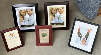 Wood Picture Frame Lot - 8x10, 5x7, 4x6 - Self Standing - Never Used