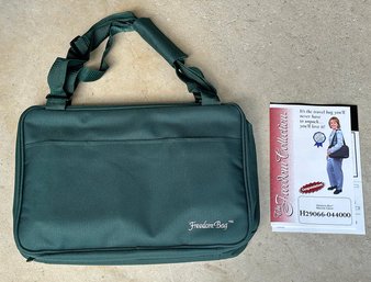 The Freedom Bag - Makeup / Tolietry Travel Organizer - In Green - New, Never Used