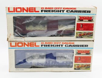 Vintage Lionel Gold & Silver Bullion Cars - Never Used In Box