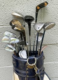 Vintage Golf Clubs & Bag - Walter Hagen, Big Bertha