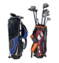 Childrens Golf Clubs - Maxfli, Tommy Armour, Axial - In 2 Golf Stand Bags