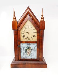 Antique Victorian Gothic Steeple Clock - Waterbury Clock Co