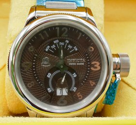 Invicta 1959 Russian Diver Stainless Steel Wristwatch - Never Worn With Tags