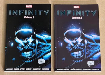 Infinity Volumes 1 & 2  Novels / Comic Books - Marvel Comics - Approx. Cover Price $35