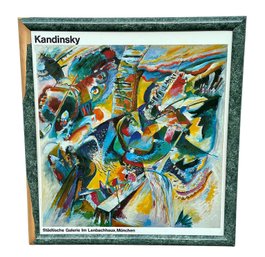 Large Wassily Kandinsky 1987 Gallery Poster (Munich, Germany) - 43' X 45.75'