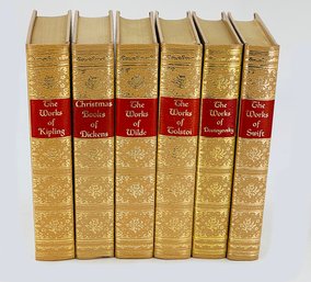 1930'S Set Of 6 Walter J Black Inc Books - Works Of - In Beautiful Condition - Dickens Tolstoi Swift Wilde Etc