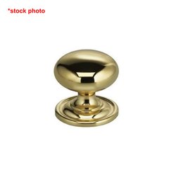 Set Of 5 - Omnia 9158 Legacy Classic Solid Brass Cabinet Knobs - NEW (MSRP $100)