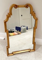 Hollywood Regency Giltwood Wall Mirror