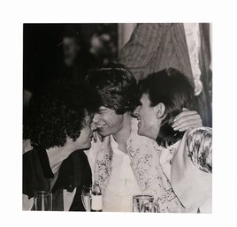 Mick Rock Photo - Mick Jagger / David Bowie / Lou Reed (1973) - 59' X 59' - From His 2012 Rocked Exhibition