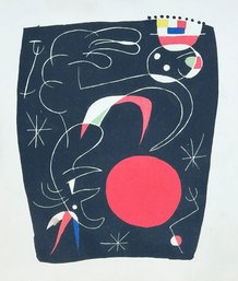 Joan Miro Original Lithograph - Paris Maeght (1956)