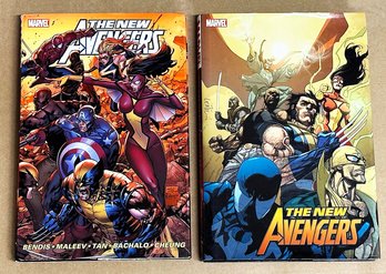 New Avengers Volume 3 & 6 Hardcover Novels / Comic Books - Marvel Comics - Approx. Cover Price $65