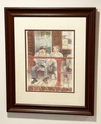 Girard Gannotti 'Porch Gab' Limited Edition Print - Signed & Numbered