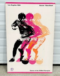 1984 Olympics Los Angeles Poster - Soccer