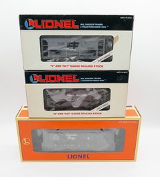 Set Of 3 Vintage Lionel Ore & Museum Cars - Never Used In Box