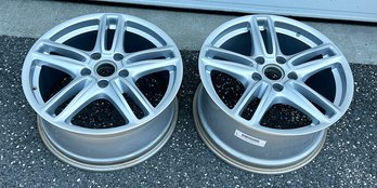 Pair Of Porsche Panamera 2010-2013 19' Factory OEM Staggered Wheels