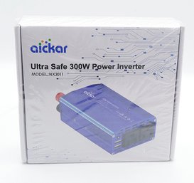 Aickar 300W Car Power Inverter - New In Box