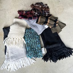 Wool & Viscose 8 Scarf Lot - Never Worn - Some With Tags - Lord & Taylor, Gap