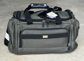 Sharper Image Teflon/Kevlar Ballistic Nylon Duffel Bag - New With Tags