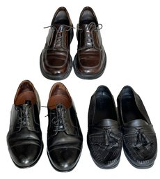 Men's Leather Shoes - Bass (2) And Today's Man - All Size 10.5 US