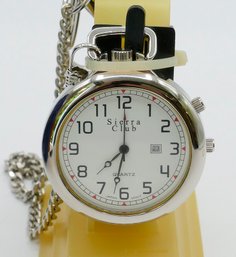 Sierra Club Pocket Watch - Never Used W/ Tags