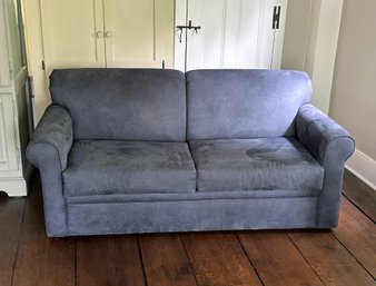 Micro Fiber Sleeper Sofa - Full Size - With Memory Foam/Cooling Gel Mattress - In Great Condition