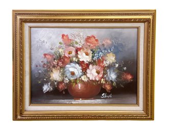 Stuart Stemple Original Oil On Canvas Still Life