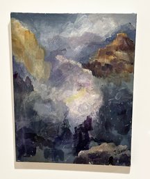 Jerry Giannotti Original Oil On Canvas - Storms / Lightning