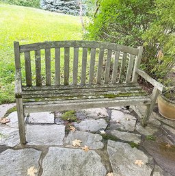 Teak Outdoor Bench