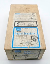 Sears Craftsman Router Template Set #25182 - Never Used In Sealed Box