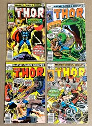 4 Different Thor Comic Books (#270-273) - 1978 - Marvel Comics