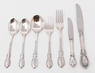 Legato By Towle 54-Piece Sterling Silver Flatware Set