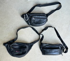 Lot Of Three Waist Bags / Fanny Packs