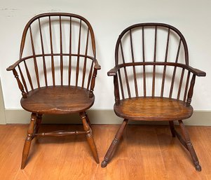 Two Different Windsor Chairs