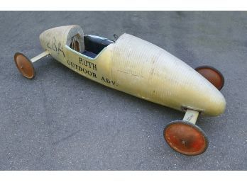 Vintage 1950's Soap Box Derby Car