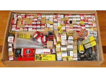 Large Lot Of Vintage Vacuum Tubes - Audio