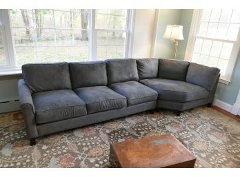 Sectional Sofa From Precedent Furniture (North Carolina) - Grey Fabric ($4000 Cost)