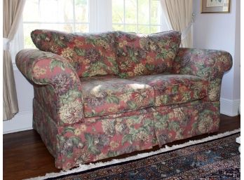 Filene's Alexvale Furniture Floral Loveseat