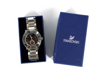 Swarovski Women's 'Octea Classica' Stainless Steel Watch (Cost $599)