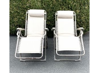 2 Zero Gravity Marga Lounge Chairs