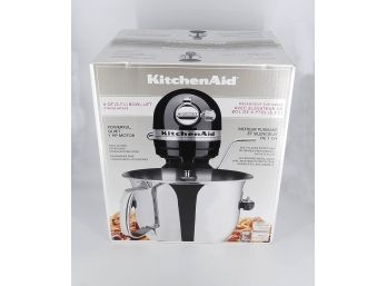 KitchenAid 6QT Bowl-Lift Stand Mixer - In Onyx Black - NEW IN SEALED BOX