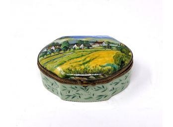 Limoges France Vincent Van Gogh Hand-Painted Trinket Box - Limited Numbered Edition