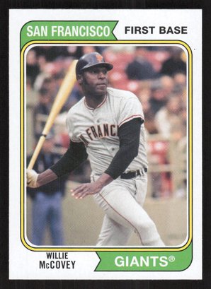 2020 TOPPS HERITAGE WILLIE MCCOVEY