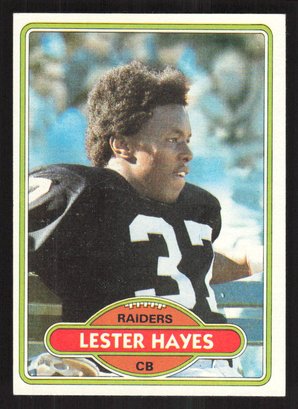 1980 TOPPS LESTER HAYES - HALL OF FAMER
