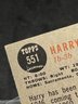 1962 TOPPS HARRY BRIGHT - HIGH NUMBER SP #551