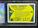 1989 TOPPS TRADED BARRY SANDERS ROOKIE - MINT