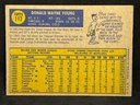 1970 TOPPS DON YOUNG & LEO DUROCHER