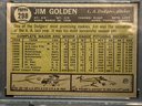 1961 TOPPS JIM GOLDEN RC PSA 7 !!! SHARP