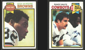 1979 TOPPS OZZIE NEWSOME & 1979 TOPPS RANDY WHITE